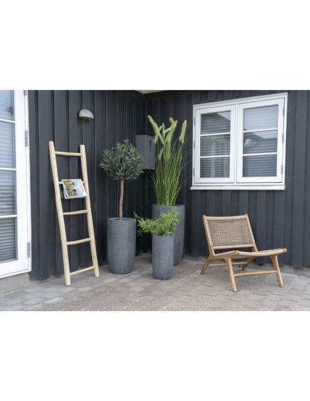 Échelle en Teck - Échelle décorative en teck naturel - 4501090 - House Nordic