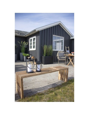 Lanternes BONDI - Ensemble de 2 lanternes rondes noires avec poignée - 6407460 - House Nordic