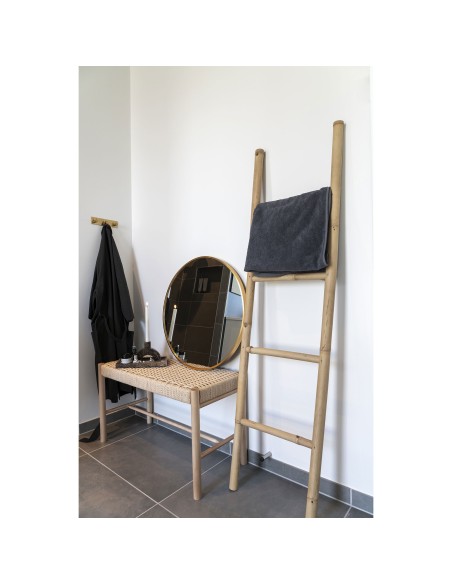 Échelle en Teck - Échelle décorative en teck naturel - 4501090 - House Nordic