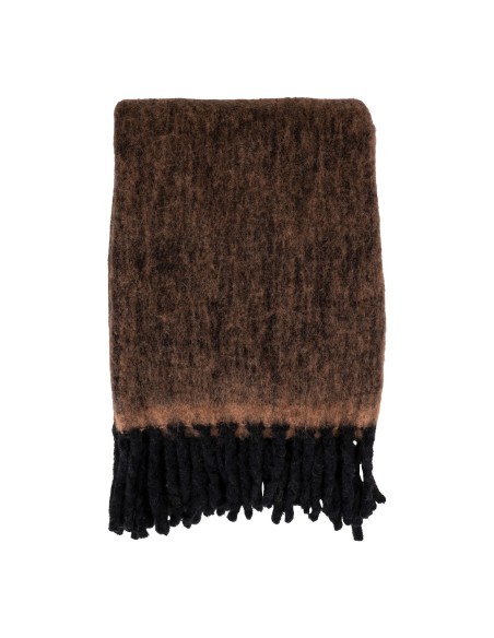 Plaid Carmel - Plaid marron, 130x170 cm - 3960912 - House Nordic