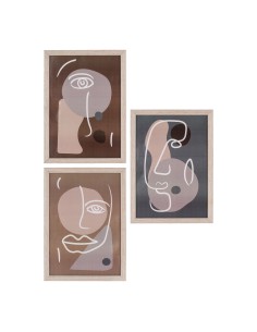 Ensemble de cadres Madison - Naturel, set de 3 - 4981010 - House Nordic