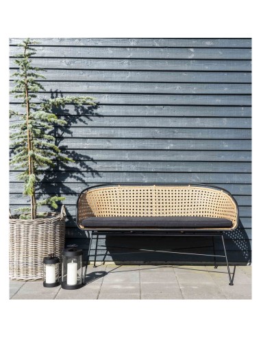 Ensemble de 4 Bacs Caor - Bacs ronds en kubu avec poignées - 4401070 - House Nordic