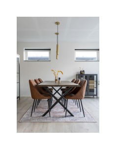 Tapis Havana - Orange et bleu 160x230 cm - 3981260 - House Nordic 2