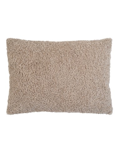 Coussin TAVIRA - Boucle gris-brun 45 x 60 cm - 3962075 - House Nordic