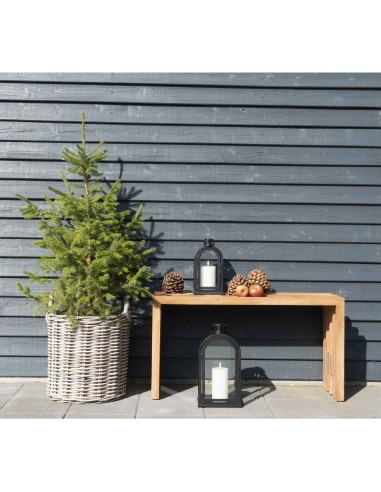 Ensemble de 4 Bacs Caor - Bacs ronds en kubu avec poignées - 4401070 - House Nordic