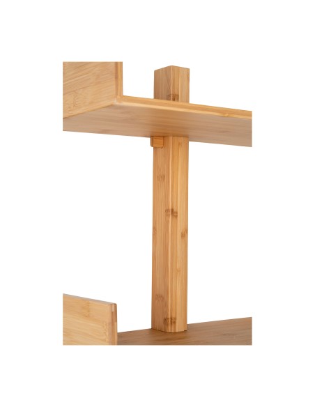 Étagère VILLA - Murale en bambou, naturelle, 50 x 102 cm - 4292242 - House Nordic