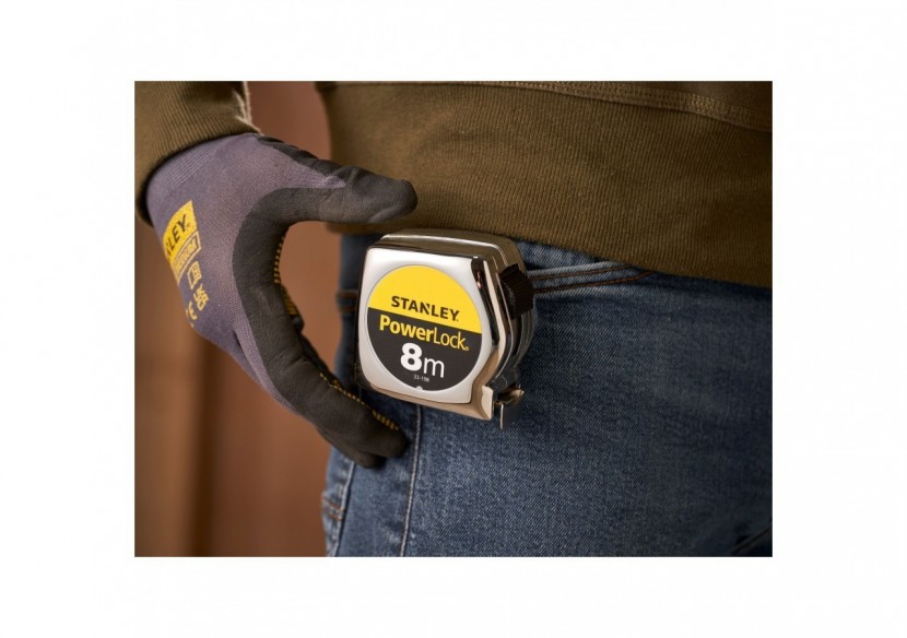 MESURE 8M X 25MM POWERLOCK CLASSIC ABS - 0-33-198 - Stanley