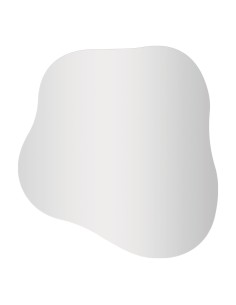 Miroir PALERMO - Forme organique 50 x 55 cm - 4001600 - House Nordic 2