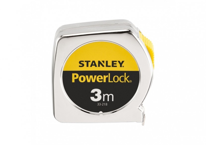 MESURE 3M X 12,7MM POWERLOCK CLASSIC METAL - 0-33-218 - Stanley MESURE 3M X 12,7MM POWERLOCK CLASSIC METAL - 0-33-218 - Stanley