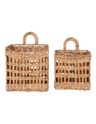 Panier suspendu Cala - Ensemble de 2 en jonc d'eau - 4401553 - House Nordic
