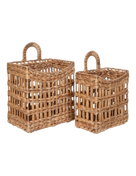 Panier suspendu Cala - Ensemble de 2 en jonc d'eau - 4401553 - House Nordic