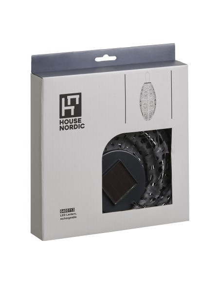 Lanterne LED FOXDALE - Éclairez vos soirées avec élégance - 6405113 - House Nordic