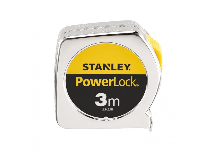 MESURE 3M X 12,7MM POWERLOCK CLASSIC ABS - 0-33-238 - Stanley