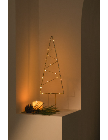ARBRE DE NOËL AVEC LUMIÈRES LED GAZPIE - Sklum
