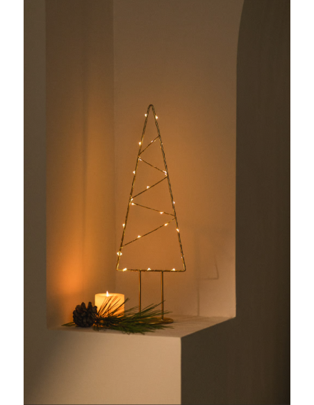ARBRE DE NOËL AVEC LUMIÈRES LED GAZPIE - Sklum
