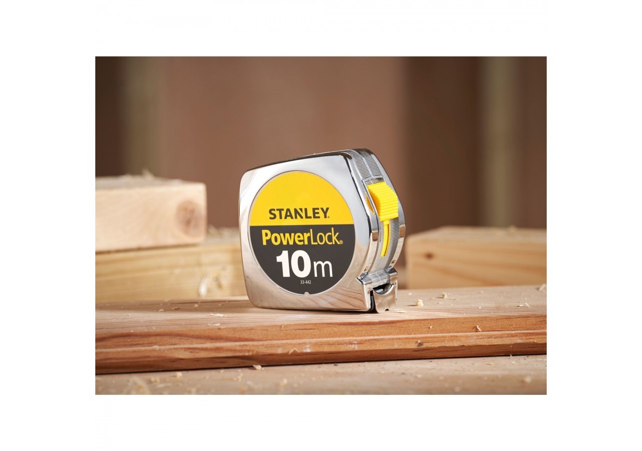 MESURE 10M X 25MM POWERLOCK CLASSIC ABS - 0-33-442 - Stanley