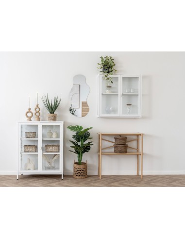 Vase en céramique - Beige 18,5x8x19,5 cm - 4441703 - House Nordic