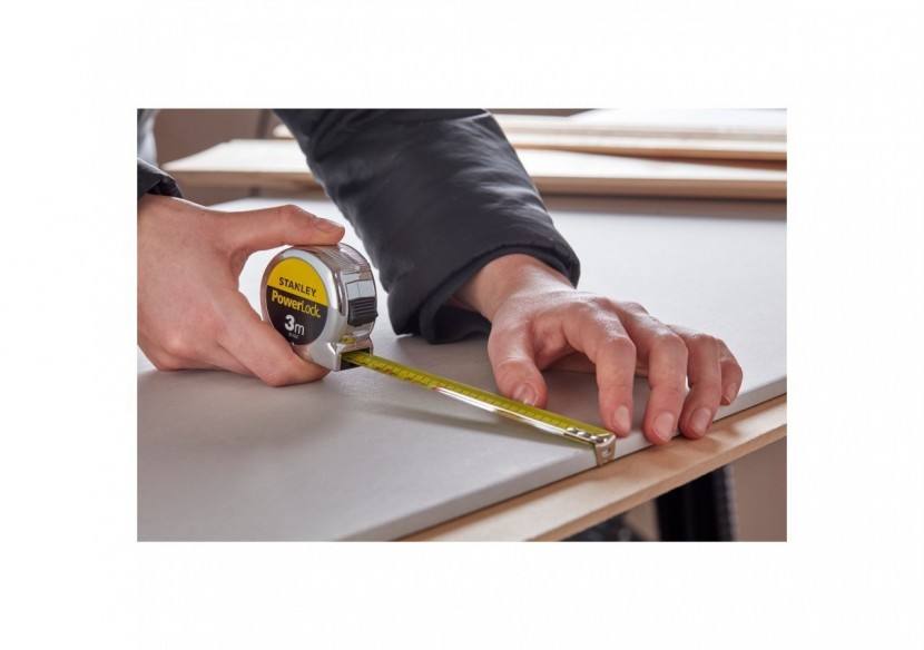 MESURE 3M X 19MM POWERLOCK - 0-33-522 - Stanley