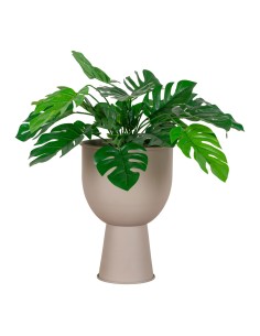 Pot de Fleurs Amalfi - Pot en beige gris 19x27 cm - 9001180 - House Nordic 2