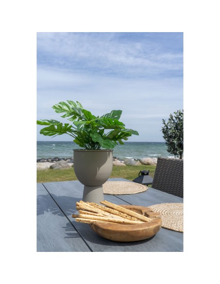 Pot de Fleurs Amalfi - Pot en beige gris 19x27 cm - 9001180 - House Nordic