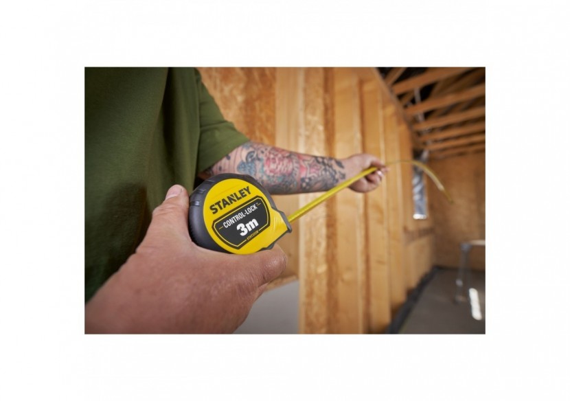 MESURE 3M X 19MM DOUBLE MARQUAGE CONTROL-LOCK - STHT37230-0 - Stanley