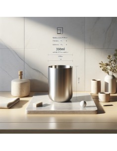 Tasse VINI PEARL - 350ml 9x13x8,5cm pour un café stylé - HTID2080-SR - Mondex 2