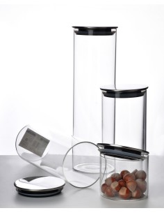 Récipient MODERN KITCHEN - 1,25 L, 9 x 8 x 28 cm - HTID7505-PROM - Mondex 2