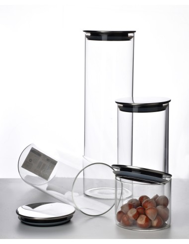 Récipient MODERN KITCHEN - 1,25 L, 9 x 8 x 28 cm - HTID7505-PROM - Mondex