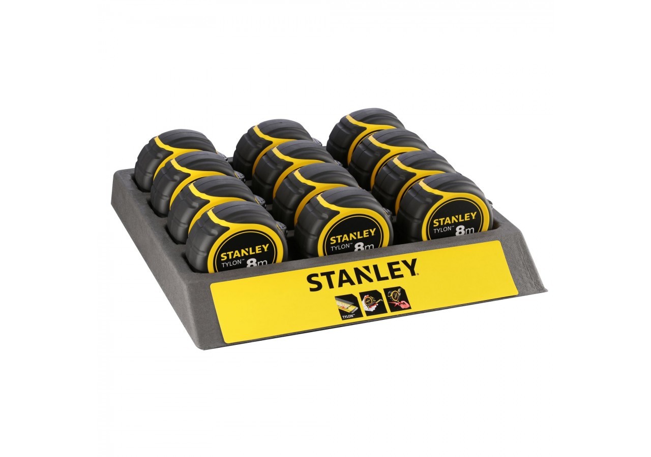 MESURE 8M X 25MM BIMATIERE TYLON - 1-30-657 - Stanley