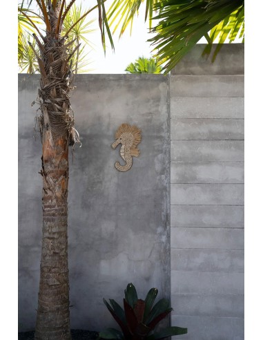 Décoratif THE SHELL SEA HORSE - Blanc - BABL023W - Bazar Bizar