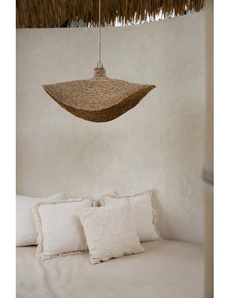 Suspension Qubba - Naturelle - Taille M - BAVE028N-M-60 - Bazar Bizar
