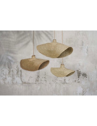 Suspension Qubba - Naturelle - Taille M - BAVE028N-M-60 - Bazar Bizar