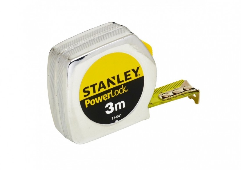 MESURE 3M X 19MM POWERLOCK CLASSIC METAL - 1-33-041 - Stanley