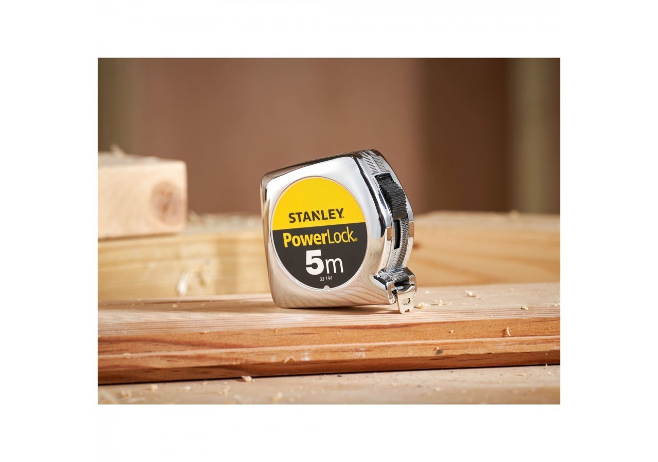 MESURE 5M X 19MM POWERLOCK CLASSIC ABS - 1-33-194 - Stanley