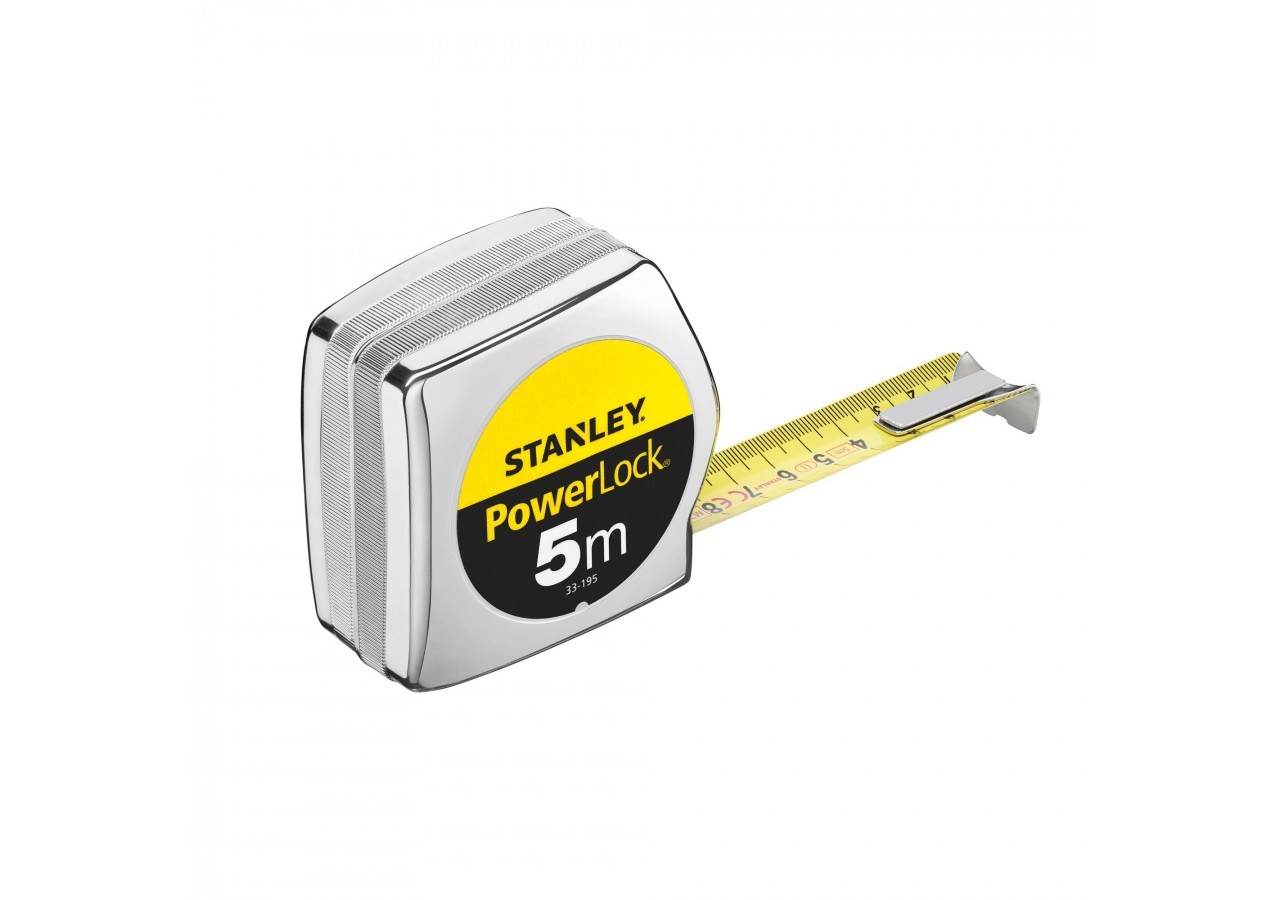MESURE 5M X 25MM POWERLOCK CLASSIC ABS - 1-33-195 - Stanley