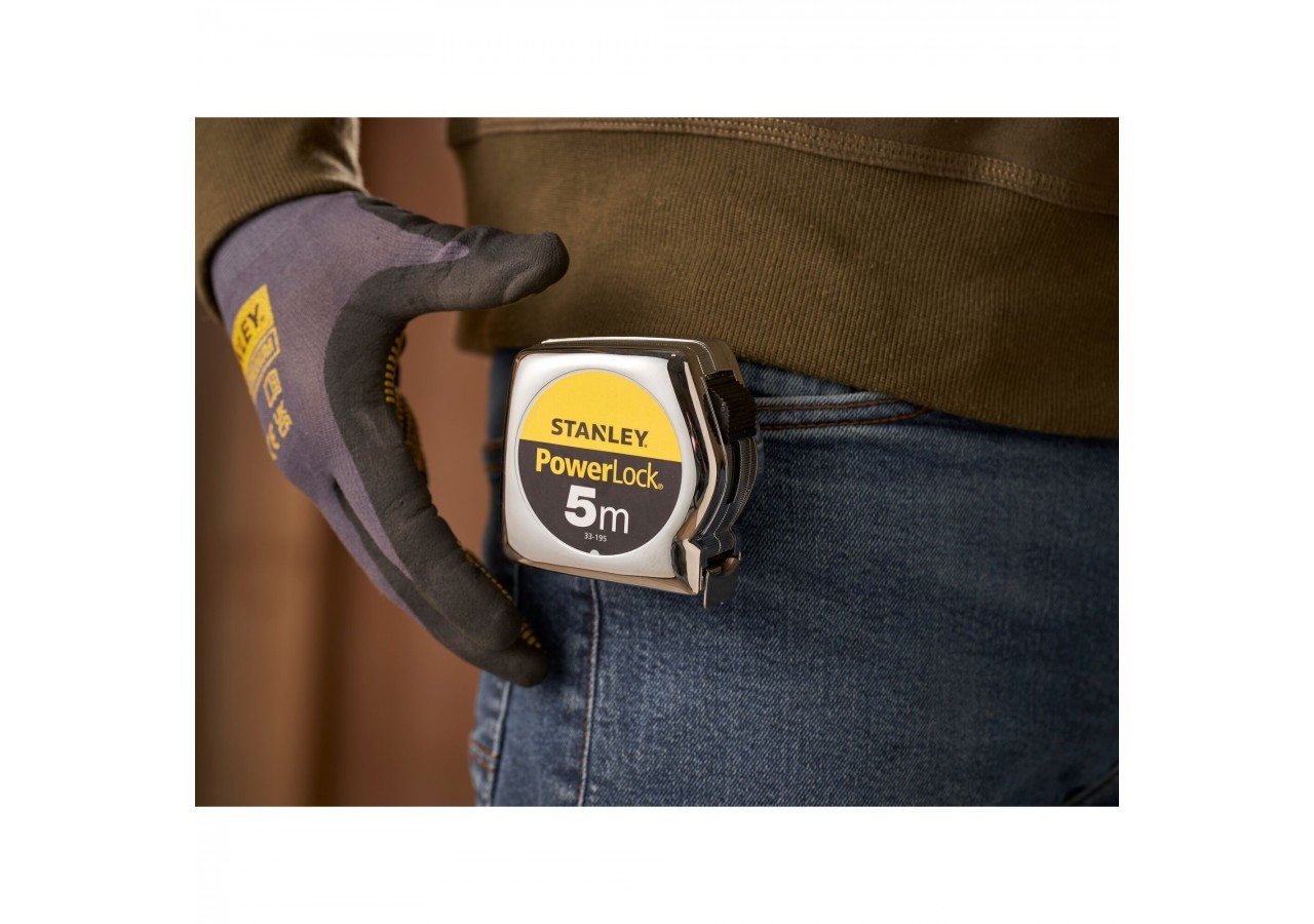 MESURE 5M X 25MM POWERLOCK CLASSIC ABS - 1-33-195 - Stanley