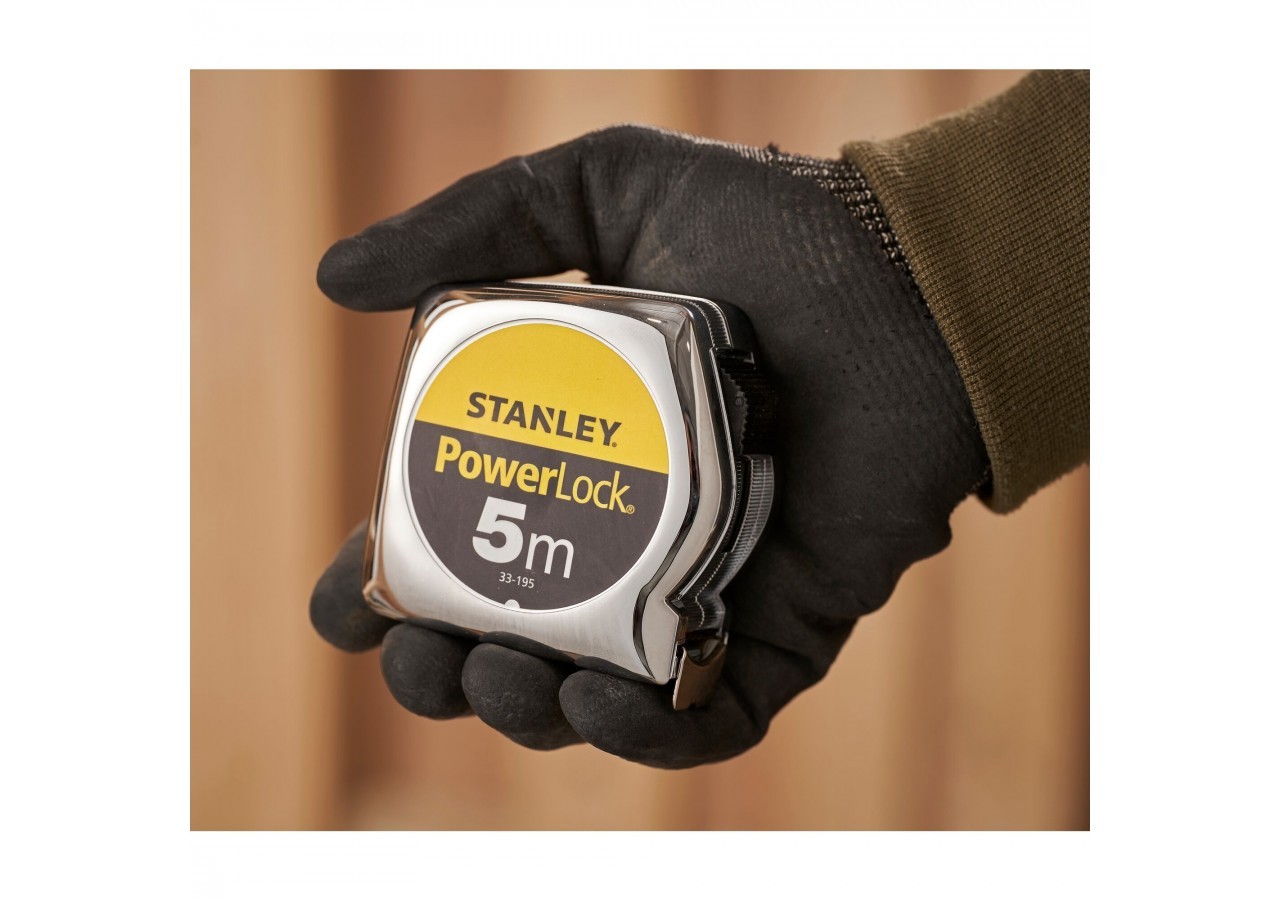 MESURE 5M X 25MM POWERLOCK CLASSIC ABS - 1-33-195 - Stanley