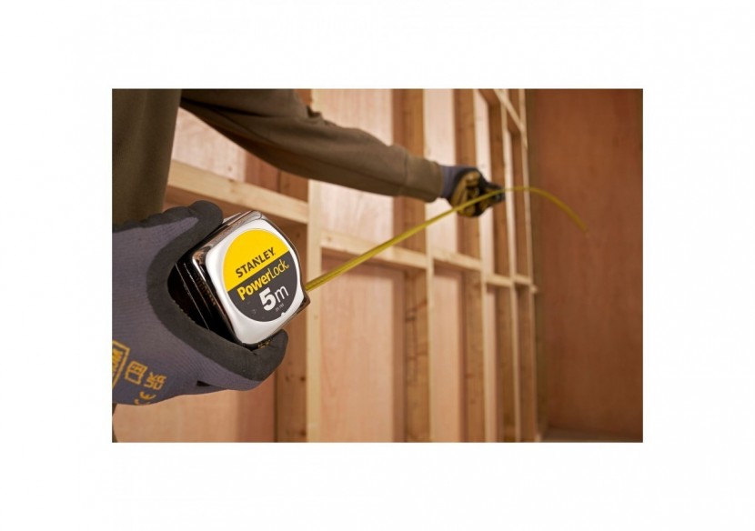 MESURE 5M X 25MM POWERLOCK CLASSIC ABS - 1-33-195 - Stanley
