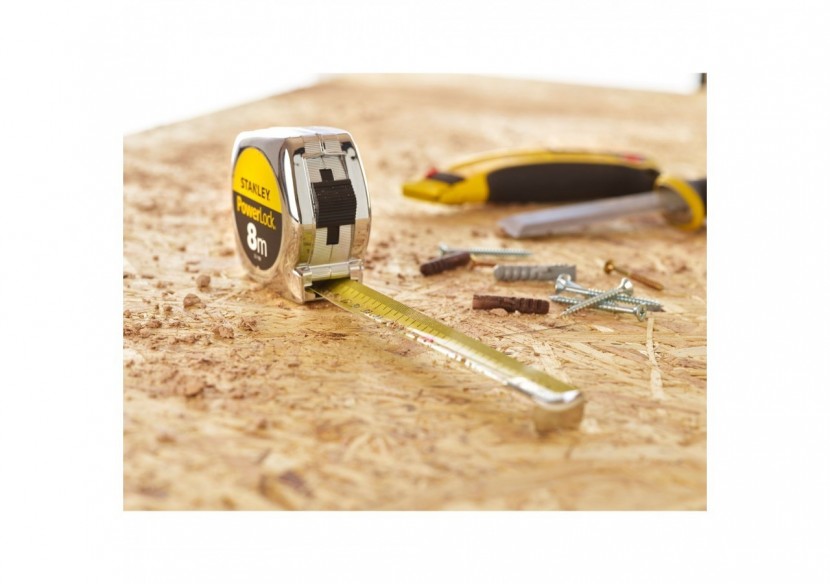 MESURE 8M X 25MM POWERLOCK CLASSIC ABS - 1-33-198 - Stanley