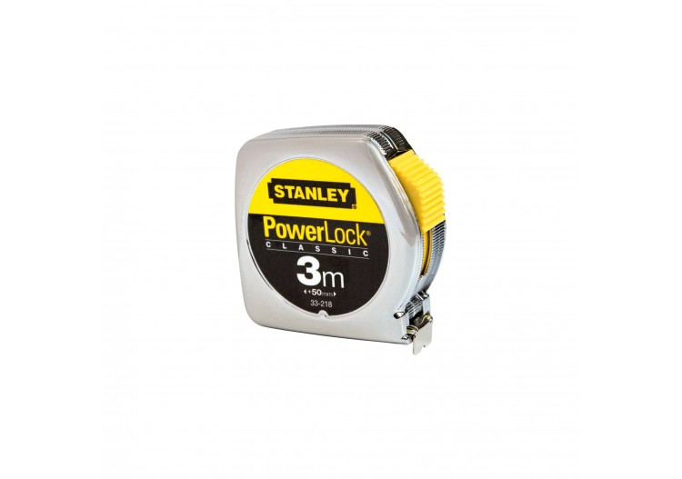 MESURE 3M X 12,7MM POWERLOCK CLASSIC METAL - 1-33-218 - Stanley