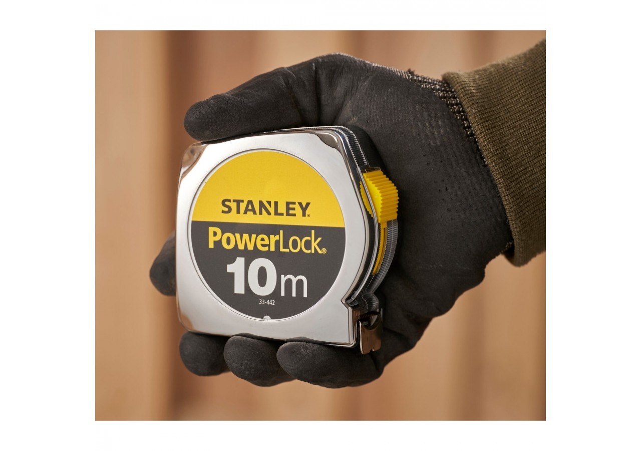 MESURE 10M X 25MM POWERLOCK CLASSIC ABS - 1-33-442 - Stanley