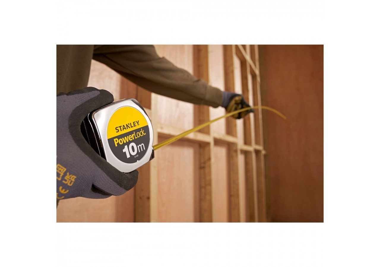 MESURE 10M X 25MM POWERLOCK CLASSIC ABS - 1-33-442 - Stanley