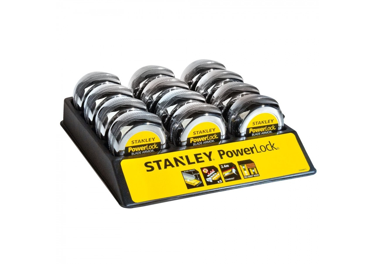 MESURE BLADE ARMOR 5M X 25MM POWERLOCK - 1-33-514 - Stanley