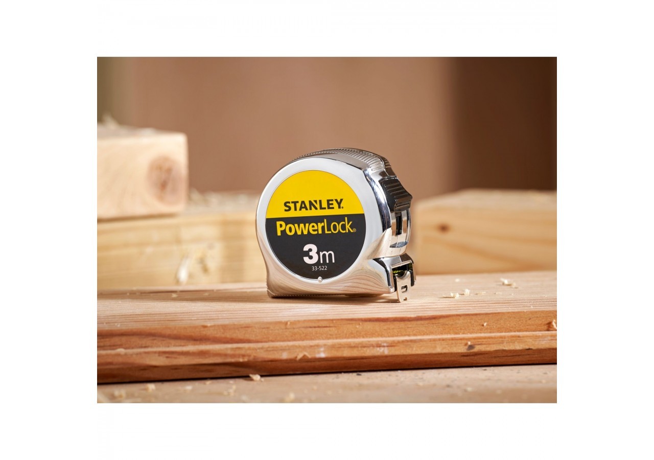 MESURE 3M X 19MM POWERLOCK - 1-33-522 - Stanley