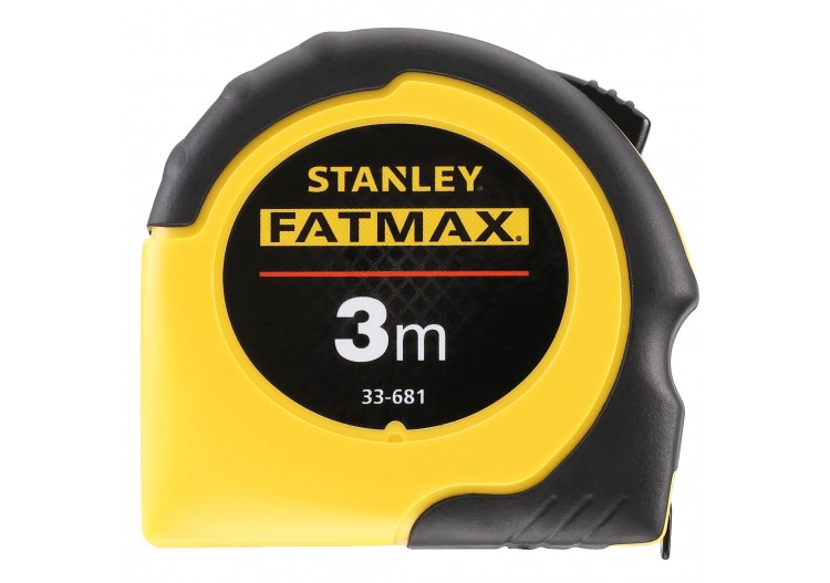 MESURE 3M X 16MM - DOUBLE MARQUAGE DU RUBAN FATMAX - 1-33-681 - Stanley
