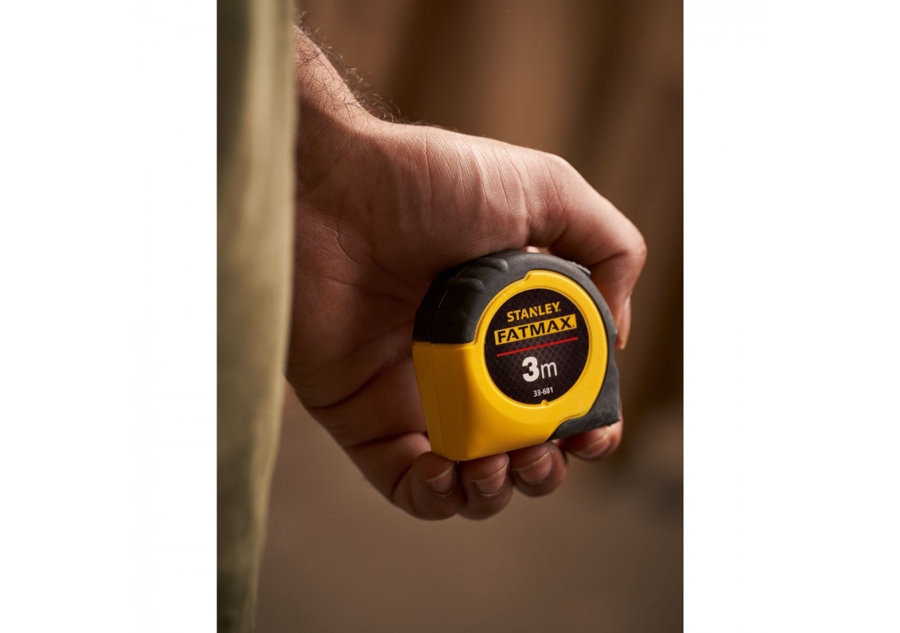 MESURE 3M X 16MM - DOUBLE MARQUAGE DU RUBAN FATMAX - 1-33-681 - Stanley