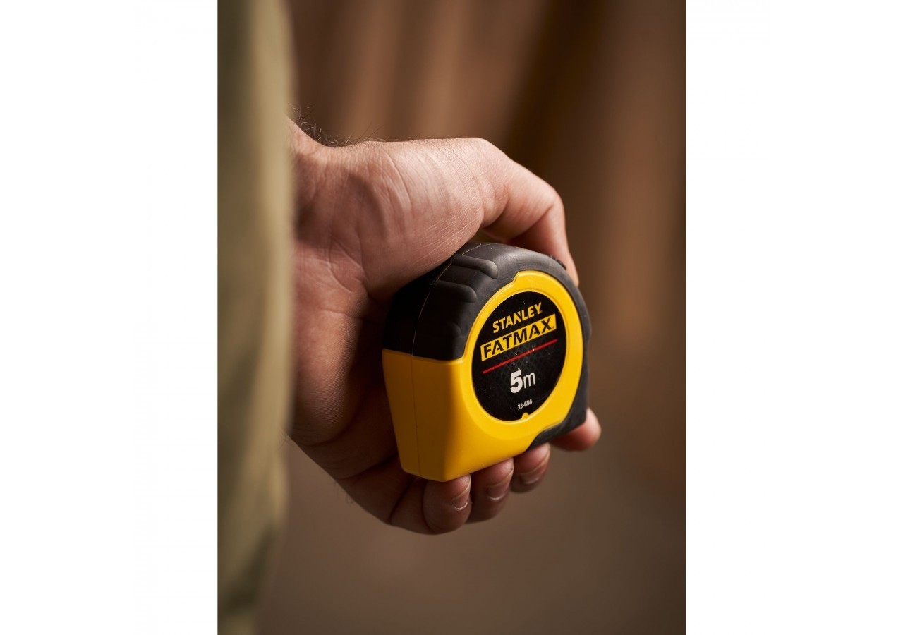 MESURE 5M X 19MM - DOUBLE MARQUAGE DU RUBAN FATMAX - 1-33-684 - Stanley