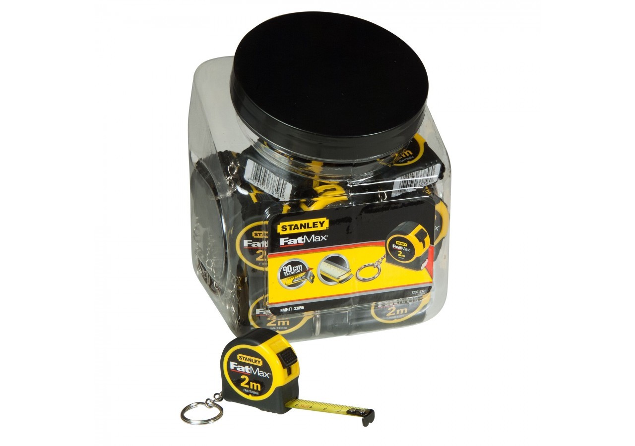 MESURE 2M PORTE-CLES FATMAX - CONTAINER DE 36 PIECES - FMHT1-33856 - Stanley
