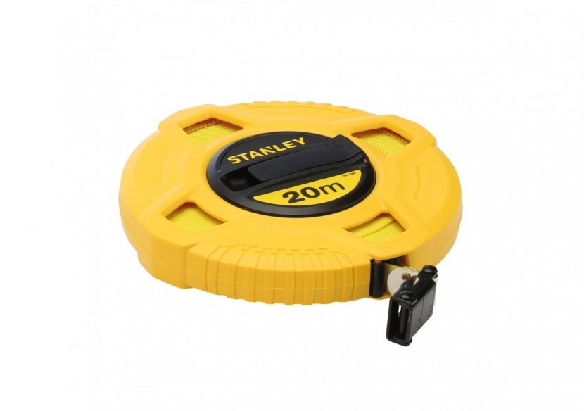 MESURE LONGUE 20M X 12,7MM RUBAN FIBRE DE VERRE - 0-34-296 - Stanley