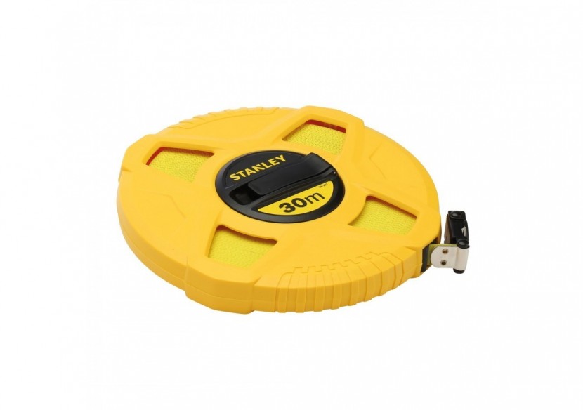 MESURE LONGUE 30M X 12,7MM RUBAN FIBRE DE VERRE - 0-34-297 - Stanley